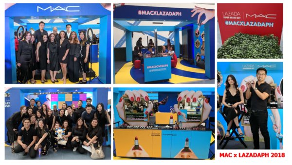 M.A.C X Lazada Super Brand Day a Smashing Success