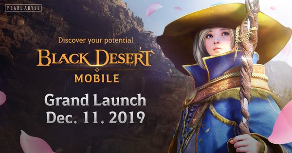 Grand Launch of "Black Desert Mobile" Hits iOS and Android on December 11 Following 3 Million Pre-Registrations