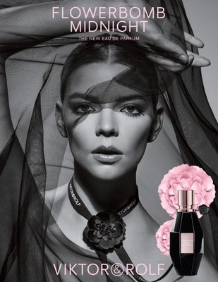 Anya Taylor-Joy is the Face of Viktor&Rolf's New Fragrance Flowerbomb Midnight