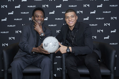 Pele - Mbappe - Hublot Fast Forward to the Future