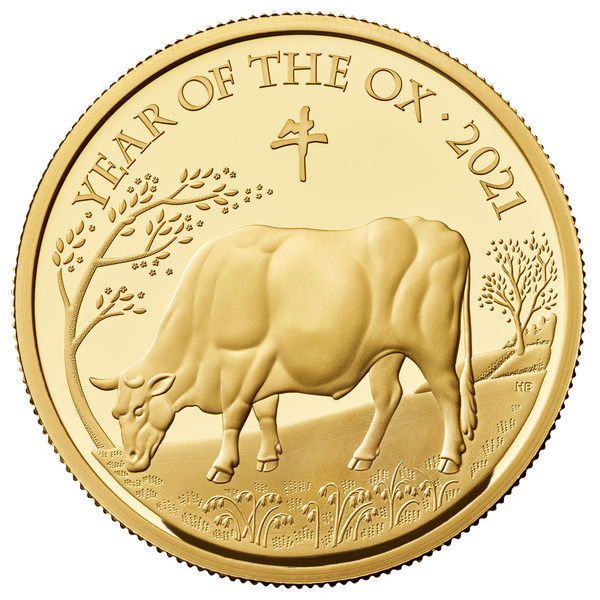 Celebrate Chinese New Year with The Royal Mint's Lunar Year of the Ox commemorative coin