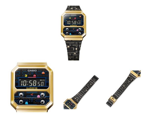 Casio to Release PAC-MAN Collaboration Model with Fun, Retro Styling in a Digital Watch