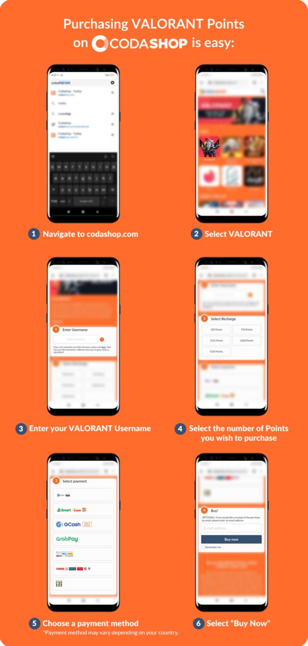 VALORANT Points Now Available on Codashop