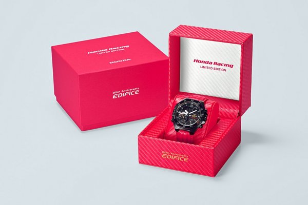 Casio to Release Collaboration Model with Honda Racing to Celebrate 20th Anniversary of EDIFICE