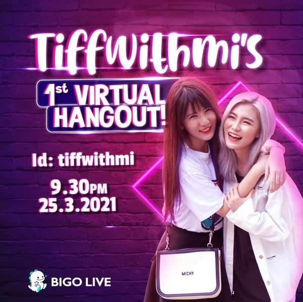 Watch TiffwithMi's First Virtual Hangout On Bigo Live