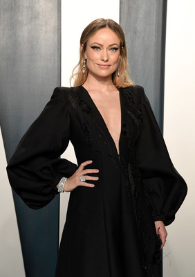 Actress and Award Winning Filmmaker Olivia Wilde Graced the 2020 Vanity Fair Oscar Party Wearing NIWAKA Fine Jewelry