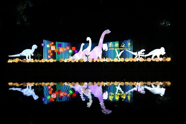 Zigong Lanterns Glittered at China International Import Expo in Shanghai