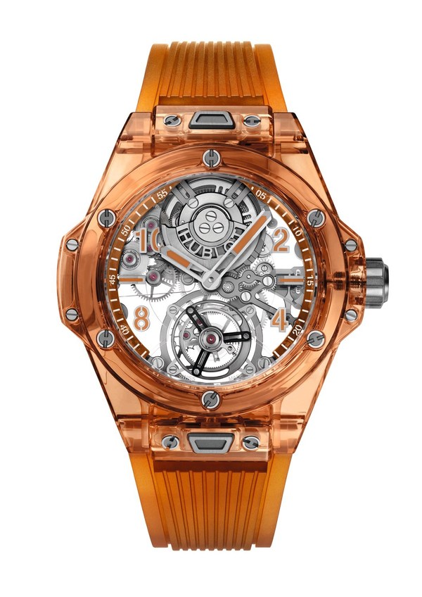 Hublot Launches New Big Bang Tourbillon Automatic Orange Sapphire