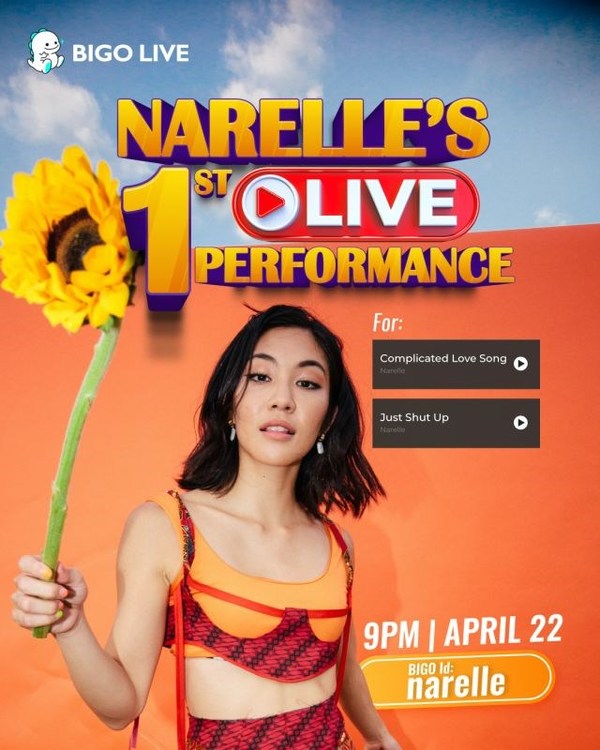 Home-grown Musician Narelle Kheng Joins Bigo Live, Set to Hold First Ever Livestream Mini Concert