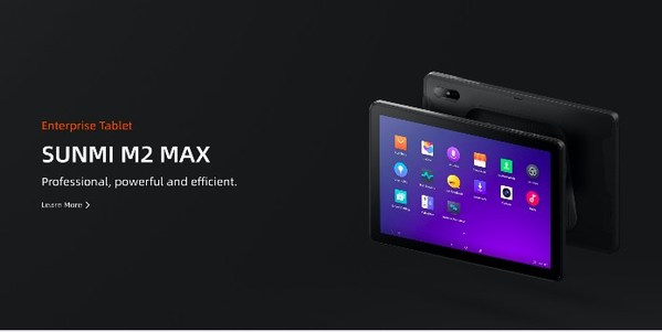 SUNMI Rolls out Enterprise Tablet M2 MAX for Multiple Applications