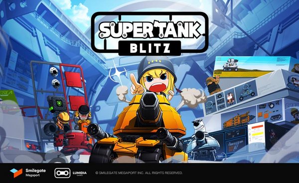 Official Launch of the Casual Mobile Sandbox Game, Super Tank Blitz with 2 Million Players Pre-registered