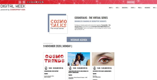 Cosmoprof Asia Digital Week Creates the Perfect Platform for Business Success across the Beauty Industry in Asia-Pacific