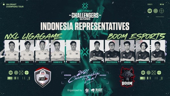 NXL LIGAGAME and BOOM ESPORTS to Represent Indonesia Once Again in the VALORANT Champions Tour Stage 2 - Challengers SEA - Playoffs