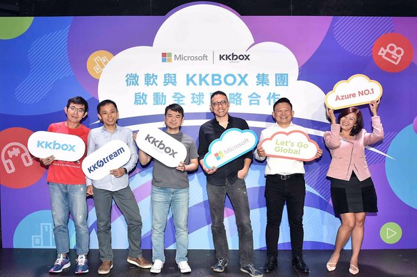 Microsoft and KKBOX Group launch global strategic partnership