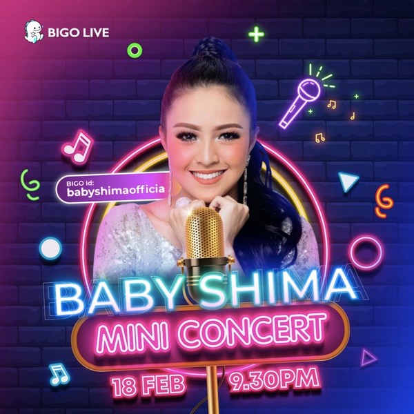 Baby Shima To Perform Her First Mini Concert on Bigo Live