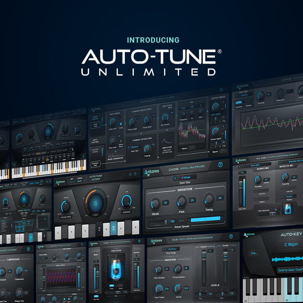 New Auto-Tune® Subscription Brings Professional Quality Vocal Production Tools to the Masses