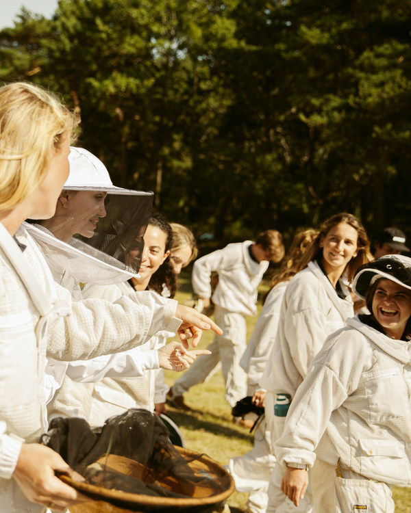 The First Group of Women Graduates from the Guerlain X UNESCO "Women for Bees" Programme Joined by Angelina Jolie