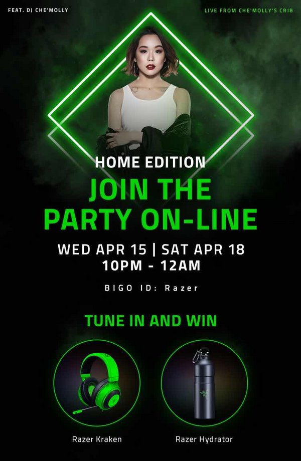 Bigo Live, Razer and Zouk Extends Cloud Clubbing Sets for Southeast Asian Party-goers