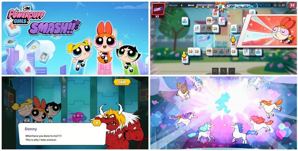 The Powerpuff Girls Smash' Game Launches in Asia