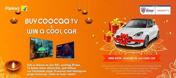 WIN a Car This Diwali with coocaa's Massive Festive Celebration*