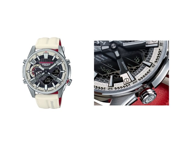 Casio to Release EDIFICE Collaboration Model with Honda Racing, Featuring "Championship White"