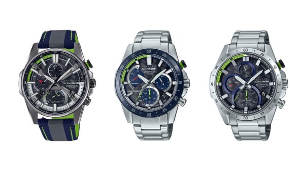 Casio to Release New EDIFICE Watches Incorporating 6K Carbon Fiber in Collaboration with Scuderia AlphaTauri