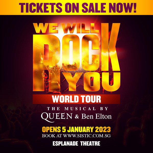 GMG Productions kicks off Queen's We Will Rock You Singapore run in January 2023