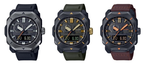 Casio to Release Octagonal PRO TREK with Metal Bezel