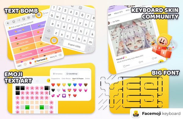 Facemoji Keyboard's New Features Let Users Text With Style