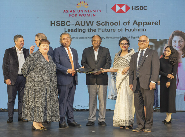 HSBC and Asian University for Women Launch School of Apparel in Bangladesh