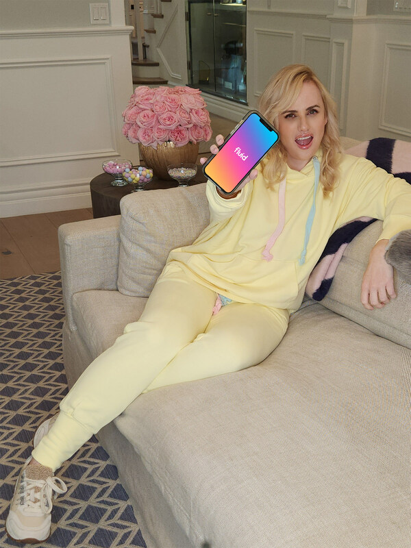 REBEL WILSON & CARLY STEEL LAUNCH NEW DATING APP "FLUID" A NEW MOBILE APP WITH A "LOVE, NO LABELS" APPROACH TO DATING.