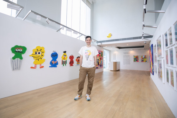 Hong Kong's Harbour City partners with Sesame Street and British artist Jon Burgerman to conjure holiday cheer with playful decorations and artworks