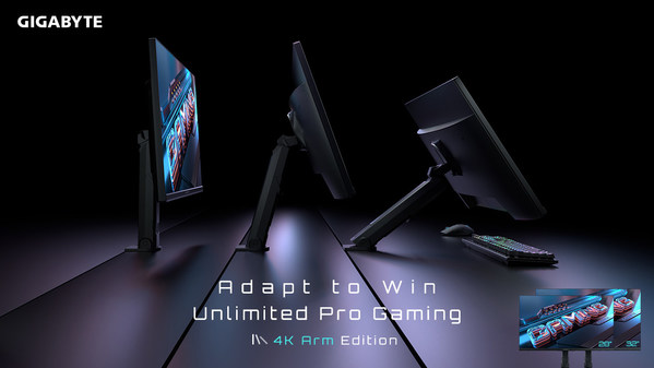 GIGABYTE Bolsters 4K Gaming Monitor Offerings with the New Arm Edition Series