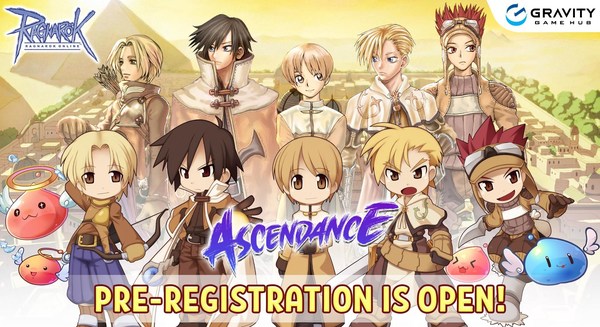 GRAVITY GAME HUB OPENS PRE-REGISTRATION FOR RAGNAROK ONLINE ASCENDANCE