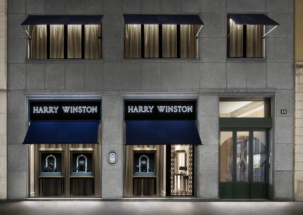 THE HOUSE OF HARRY WINSTON OPENS A NEW RETAIL SALON IN MILAN