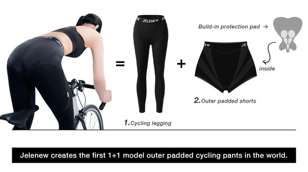 Professional cycling pants appear on the 75th Cannes Film Festival red carpet