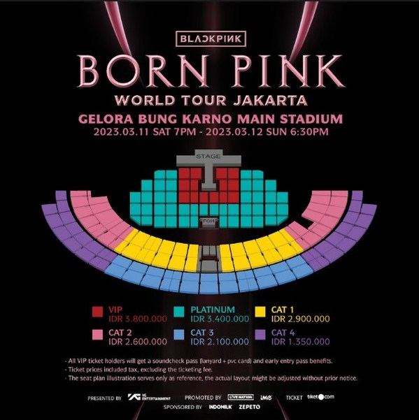 BLINKs Get Ready! BLACKPINK Concert Tickets in Jakarta are Officially Available on tiket.com Starting from 14 & 15 November!