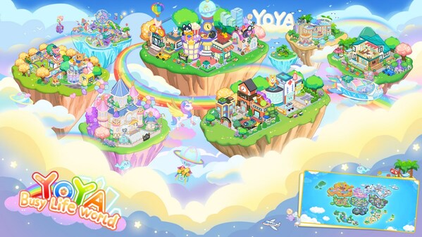 Explore Brand New Maps: Play YoYa: Busy Life World Now