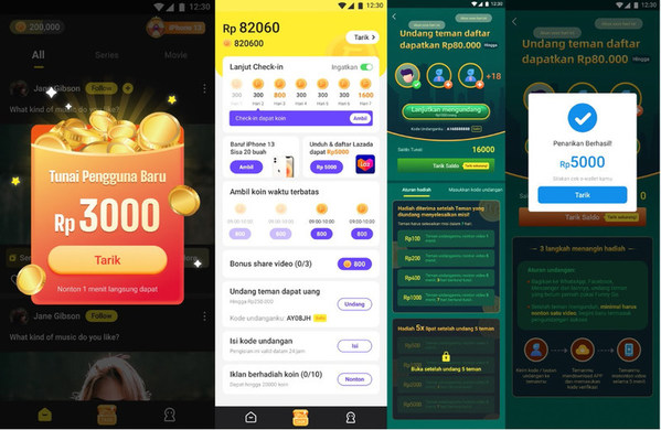 HiSceneTeam launched FunnyGo App, where 1 million users downloaded the APP to make money while watching videos.