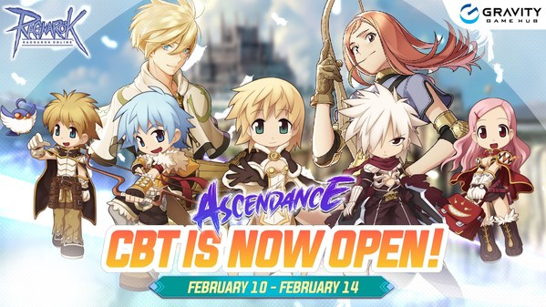 GRAVITY GAME HUB LAUNCHES RAGNAROK ONLINE ASCENDANCE CBT