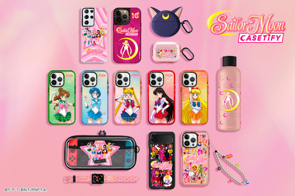 Pretty Guardian Sailor Moon and CASETiFY Celebrate Friendship with a Powerful New Collection