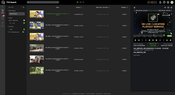 TVU MediaMind and TVU Search Power ANI's Revolutionary Approach to Video Ingest and Clipping