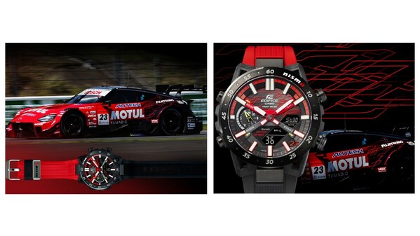 Casio to Release New EDIFICE Incorporating Design Features from the NISMO Ace Racing Car