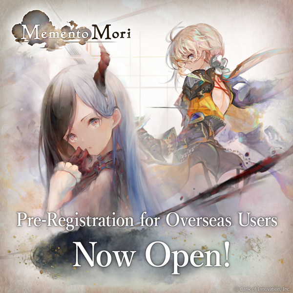 MementoMori, the New RPG Rising in Popularity Throughout Japan, Has Opened Pre-Registration for Overseas Users