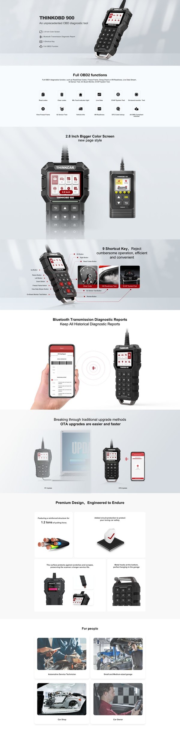 A new generation OBD diagnostic tool launched On Kickstarter!