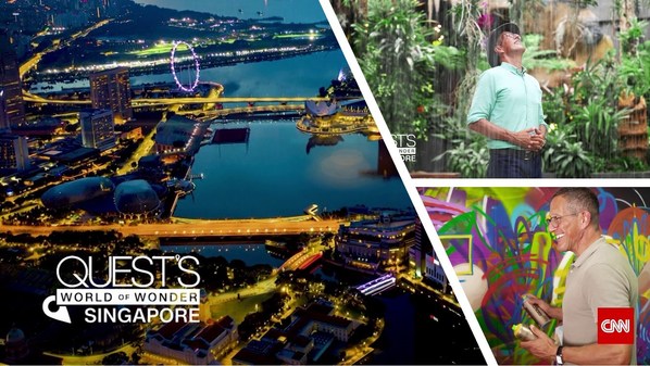 CNN's Richard Quest returns to Singapore on Quest's World of Wonder