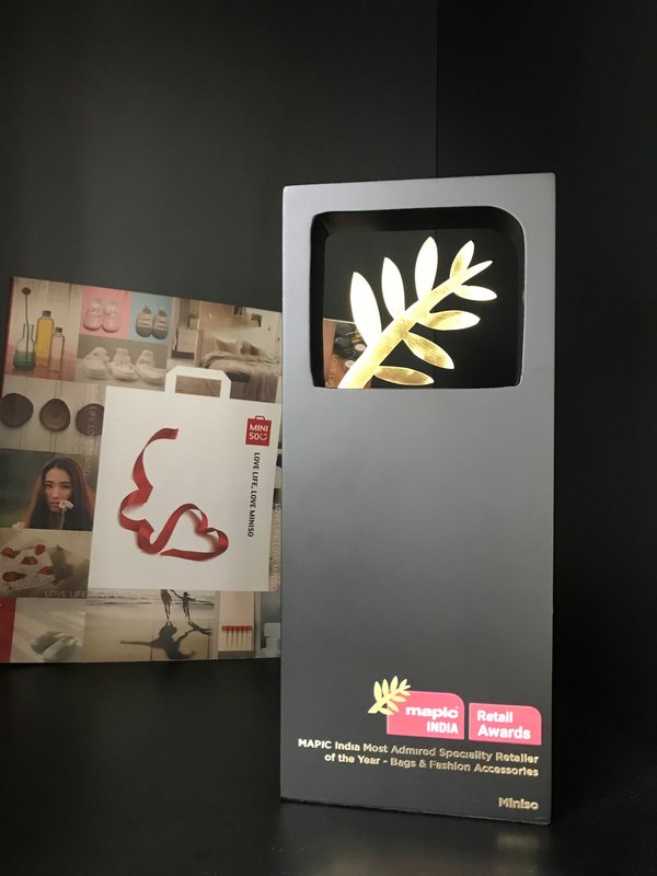 MINISO Appeared at India Retail Forum and Won India Most Admired Speciality Retailer of the Year