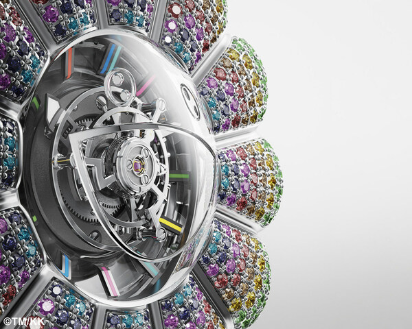 MP-15 TAKASHI MURAKAMI ONLY WATCH SAPPHIRE: A UNIQUE PIECE AND HUBLOT'S FIRST CENTRAL FLYING TOURBILLON