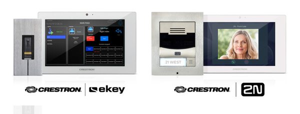 Crestron Enhances Entry Door Security and Convenience with Two New Partnerships