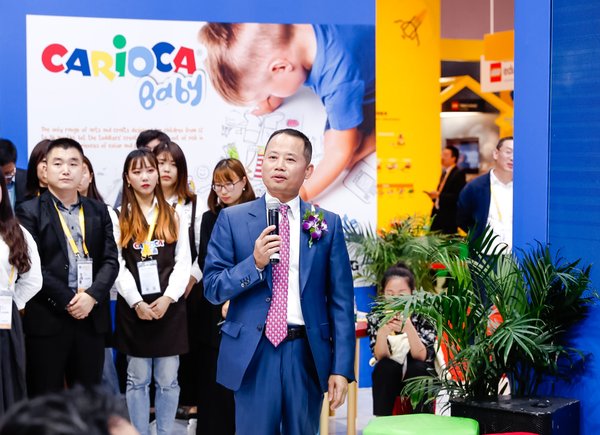 Shanghai M&G Stationery Announces A Strategic Partnership with CARIOCA SpA at CIIE